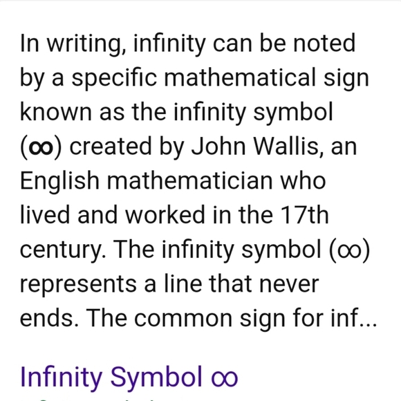 Antique Silver Infinity Ring - Picture 8 of 11